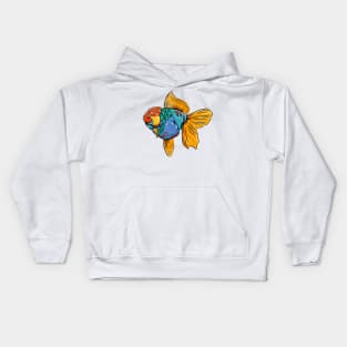 koi fish colorful Kids Hoodie